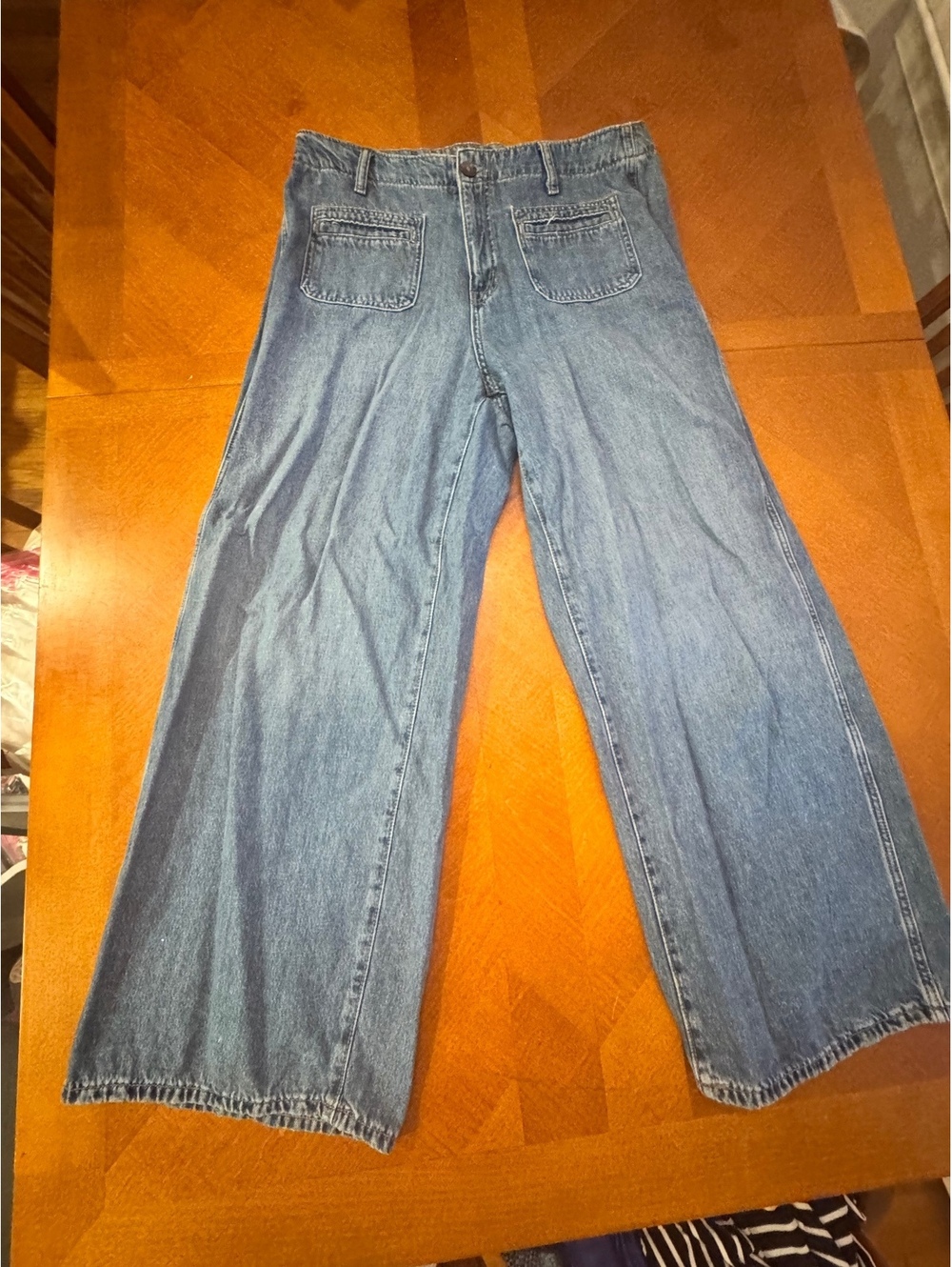 Old Navy Women's Wide Leg Jeans Size 12 2615